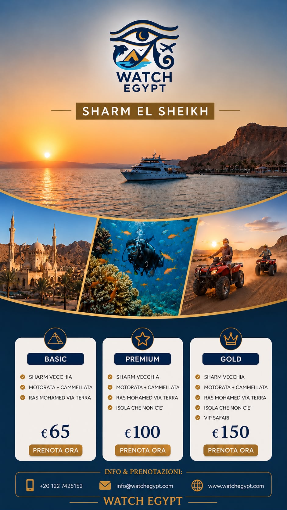 Pacchetti escursioni Sharm el Sheikh