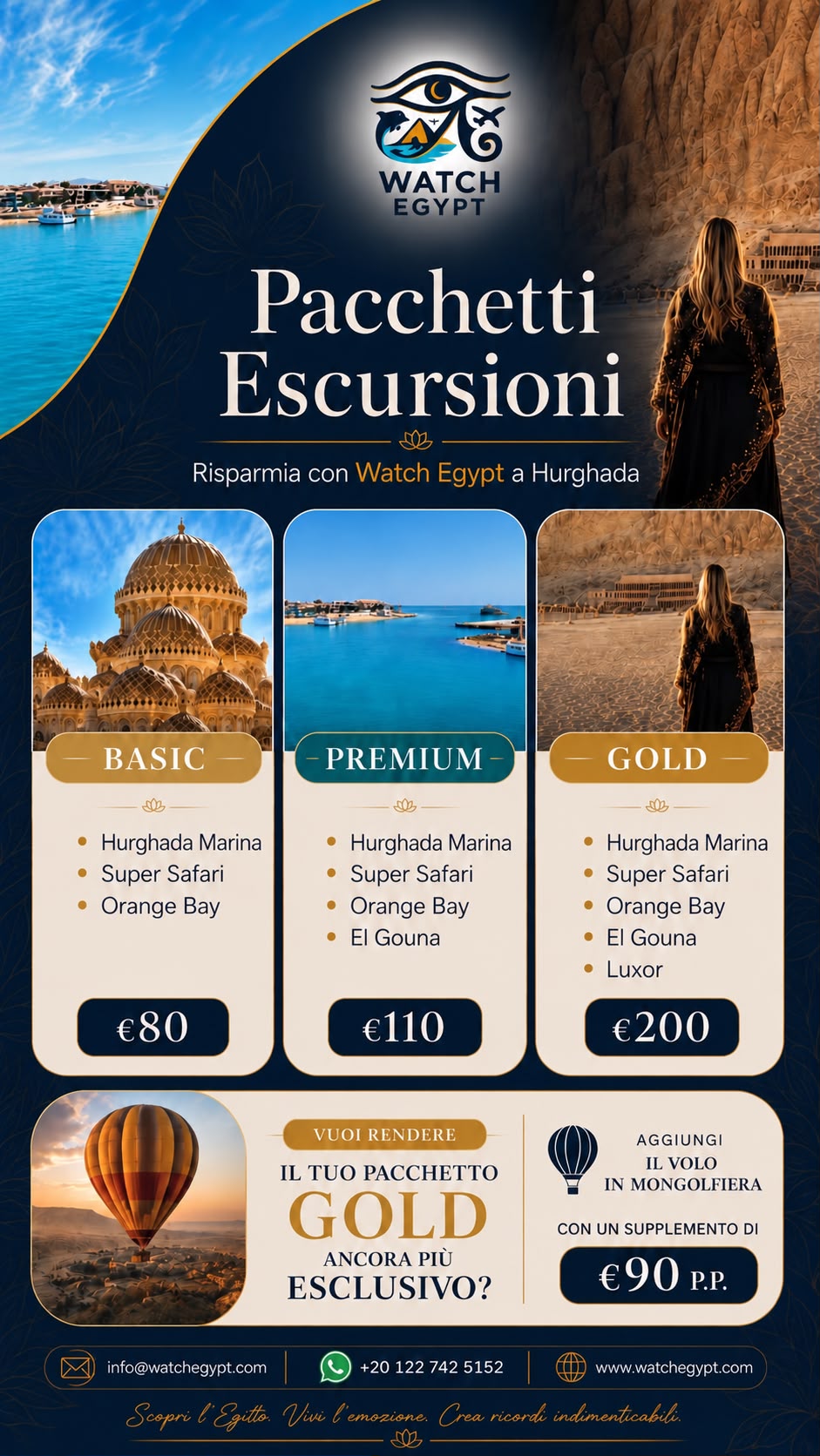 Pacchetti escursioni Hurghada